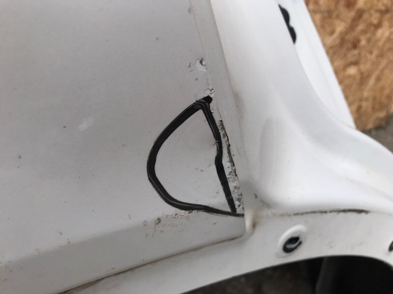 Четверть кузова задняя правый NISSAN X-TRAIL/ROGUE T32 13-20 2.5 QR25DE