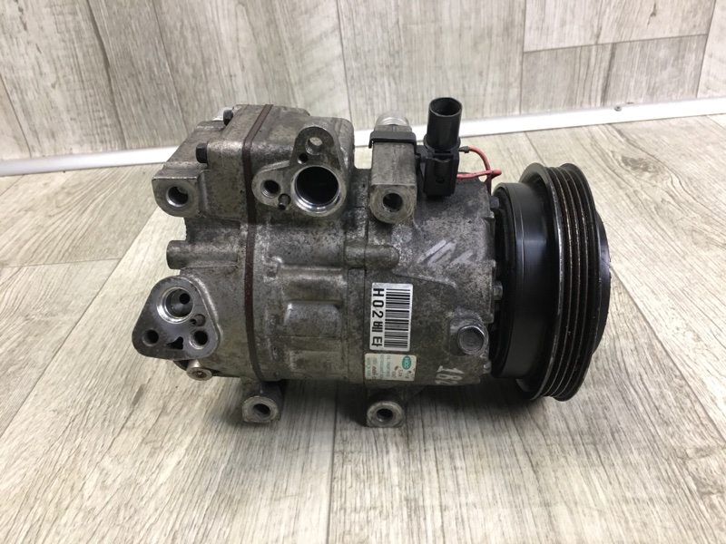 Компрессор кондиционера HYUNDAI ELANTRA HD 06-11 2009 HD 2.0 G4GC 97701-2H140 Б/У