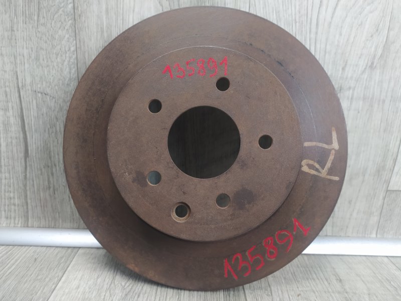 Тормозной диск задний INFINITI FX S50 03-08 3.5 VQ35DE 43206CA000 Б/У