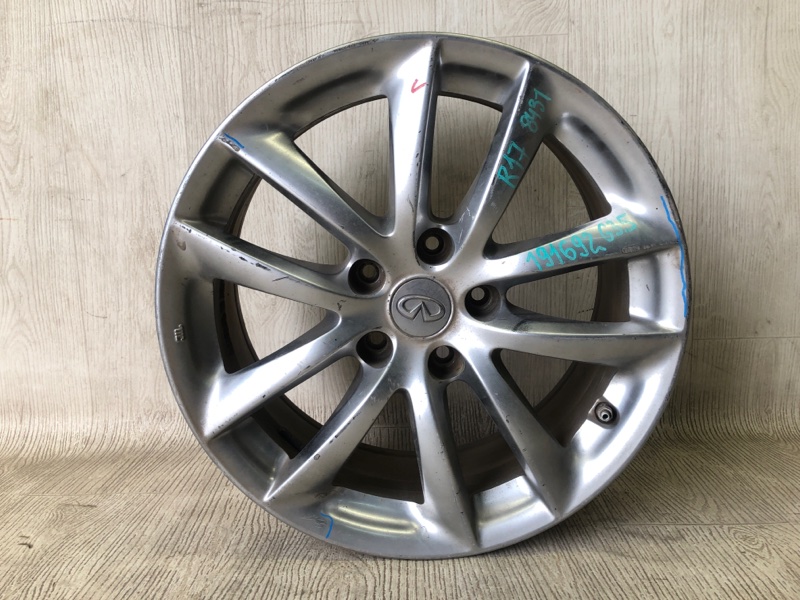 Диск R17 INFINITI G25/G35/G37/Q40 06-14 2007 Седан 3.5 VQ35HR D0300-JK010 Б/У