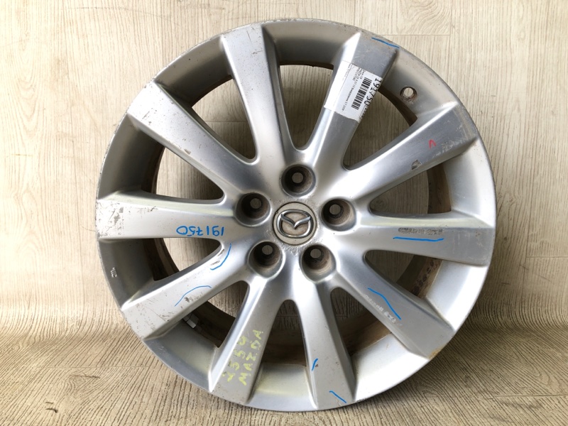 Запчасть диск r18 MAZDA CX-9 06-16 2009 Внедорожник 3.7 9965-13-7580 Б/У Диск R18 MAZDA CX-9 06-16 2009 Внедорожник 3.7 9965-13-7580 Б/У