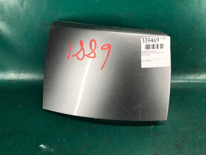 Накладка бампера задняя левая INFINITI FX S50 03-08 2003 VK45DE 78129-CG000 Б/У