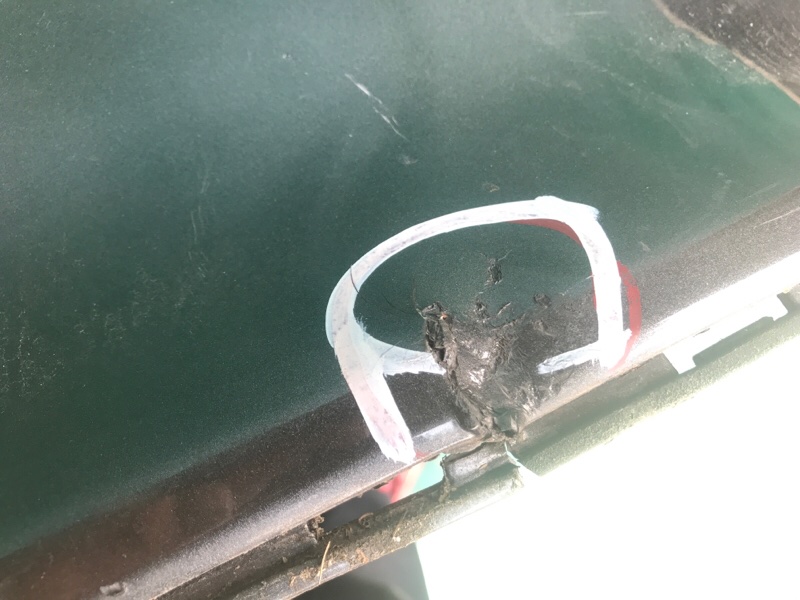 Бампер задний FUSION 14- 2016 C15HDTX