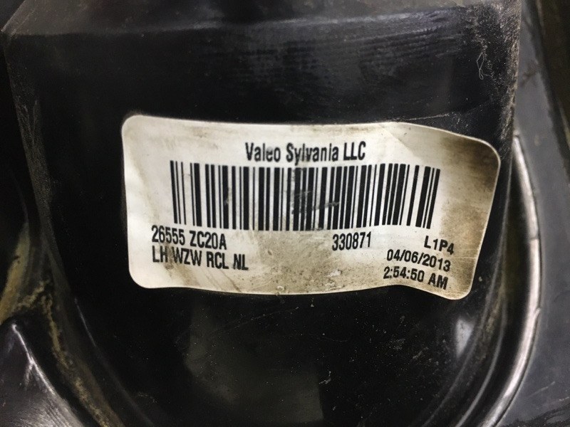 Фонарь наружный левый QX56 / TITAN / ARMADA 04-16 VK56