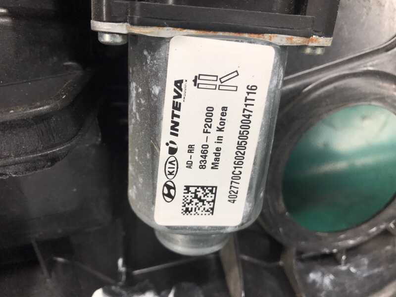 Стеклоподъемник задний правый ELANTRA AD 16- 2016 2.0 G4NH