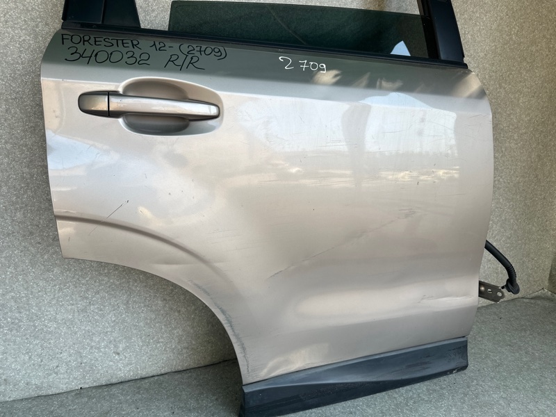 Дверь задняя правая SUBARU FORESTER 12-19 2.5 FB25B