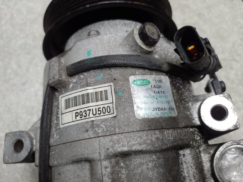 Компрессор кондиционера SANTA FE (DM) 12-18 2017 2.4 G4KJ