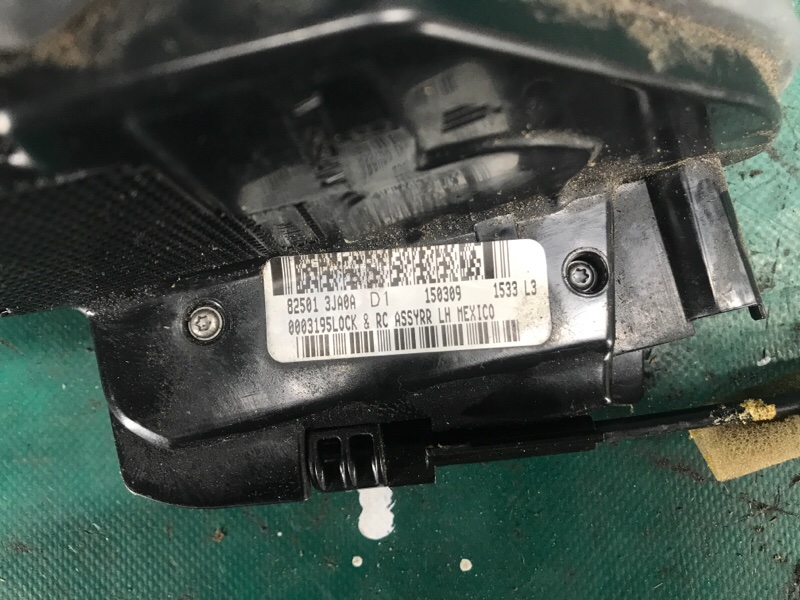 Замок двери задний левый QX60/JX35 12-20 2015 3.5 VQ35DE