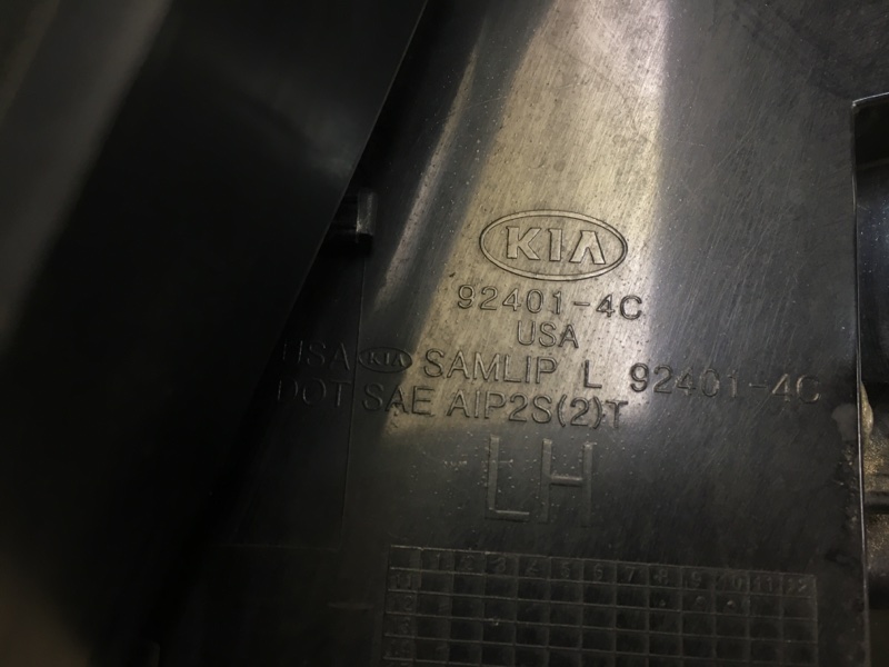 Фонарь наружный левый OPTIMA TF 11-16 TF