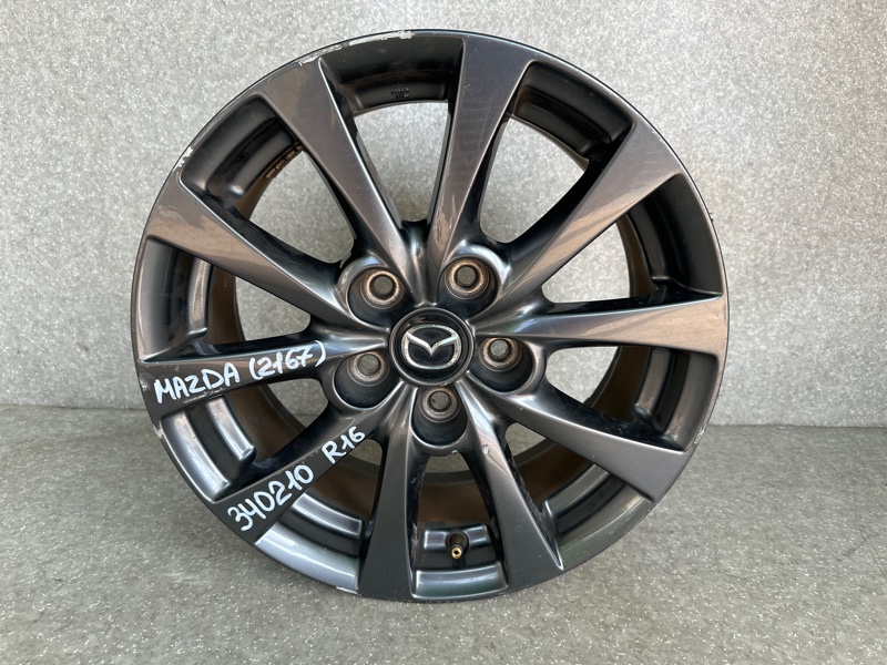 Диск R16 MAZDA CX-30 19- 2021 2.5L 9965-M7-6560 Б/У