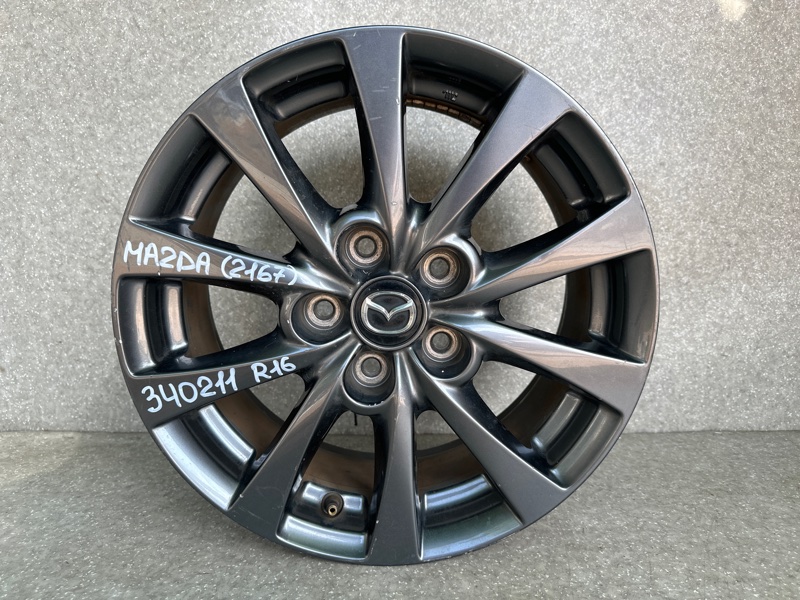 Диск R16 MAZDA CX-30 19- 2021 2.5L 9965-M7-6560 Б/У