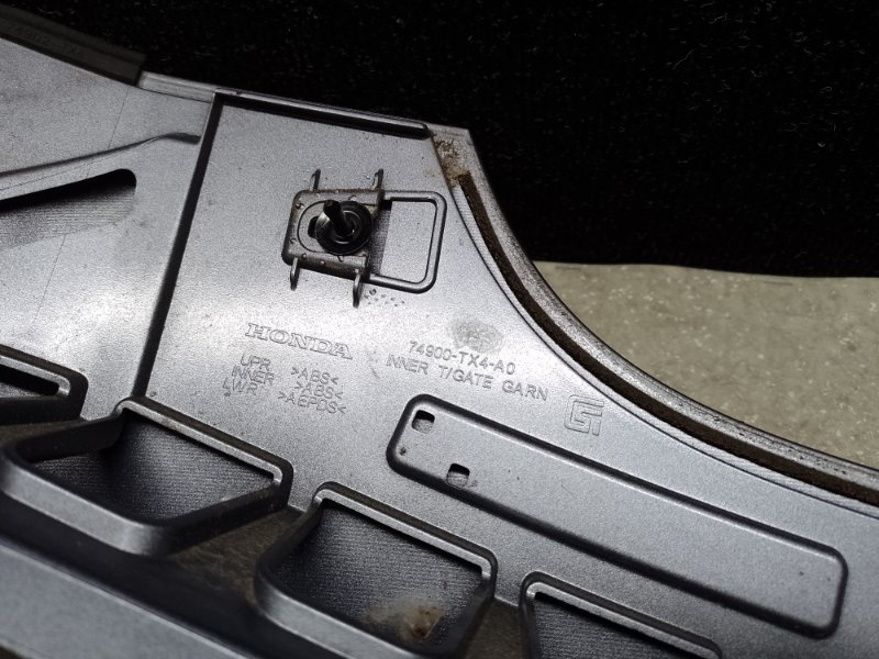 Спойлер крышки багажника RDX 12-19 2015 TB3 3.5 J35Z2