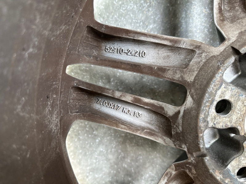 Диск R17 SANTA FE (DM) 12-18 2017 2.4 G4KJ Диск R17 SANTA FE (DM) 12-18 2017 2.4 G4KJ