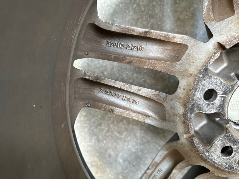 Диск R17 SANTA FE (DM) 12-18 2017 2.4 G4KJ Диск R17 SANTA FE (DM) 12-18 2017 2.4 G4KJ