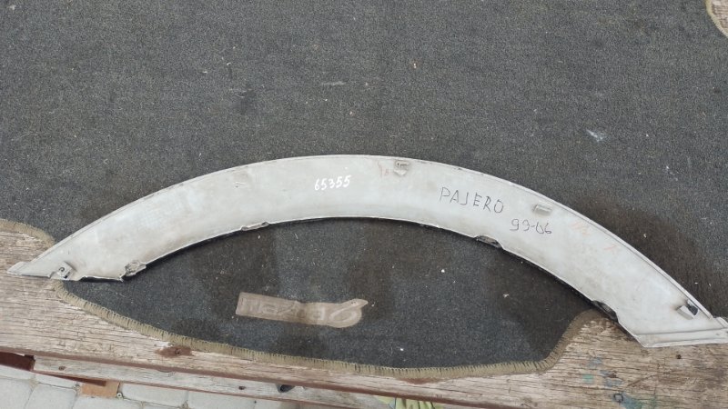 Накладка крыла (расширитель арки) передняя правая MITSUBISHI PAJERO 99-06