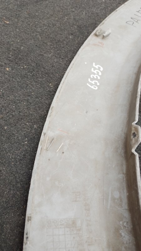 Накладка крыла (расширитель арки) передняя правая PAJERO 99-06