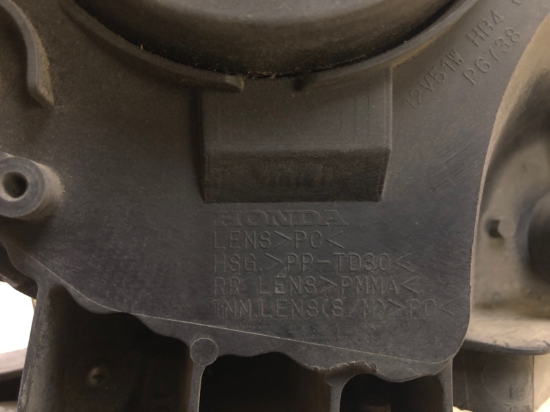 Фара левая ACCORD USA 07-12 Фара левая ACCORD USA 07-12