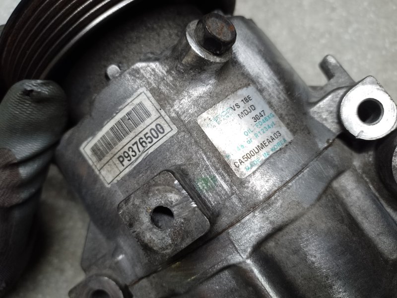 Компрессор кондиционера SORENTO UM 14- 2017 2.4 G4KJ