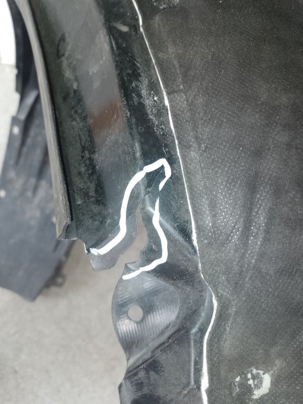 Подкрылок передний правый ACURA TLX 14-17 2.4 K24W7