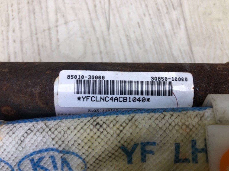 Подушка безопасности (штора) левая SONATA YF 10-14 2012 2.4 G4KJ