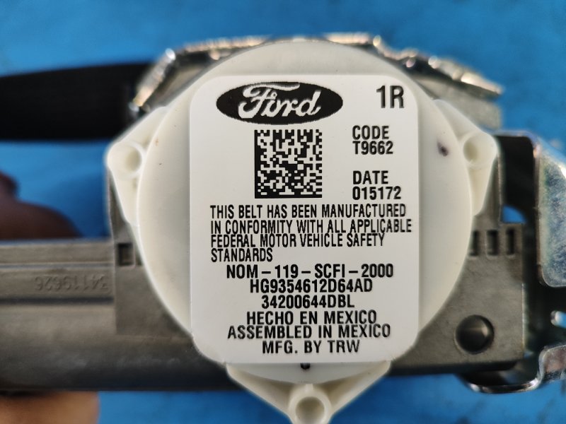 Ремень безопасности передний правый FORD FUSION 14-