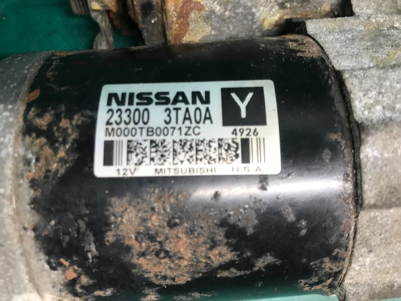 Стартер NISSAN X-TRAIL/ROGUE T32 13-20 2.5 QR25DE