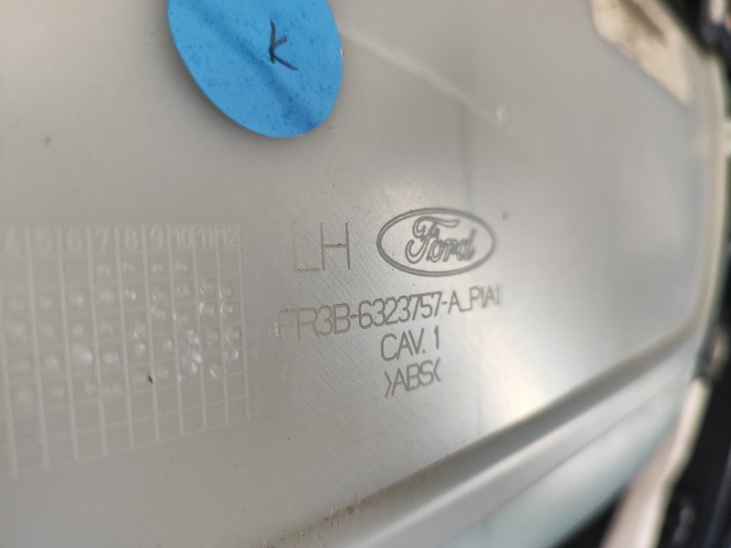 Карта двери передняя левая MUSTANG 15-