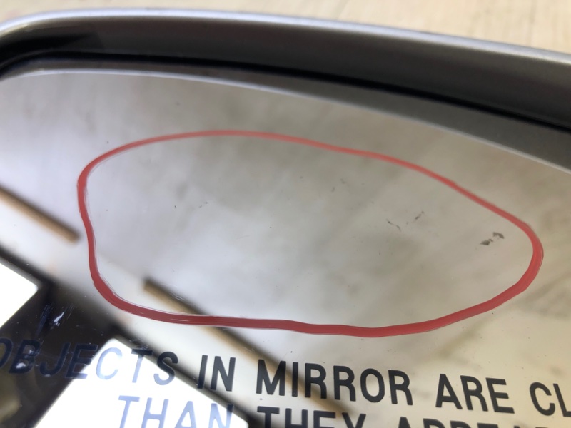 Зеркало правое SONATA YF 10-14