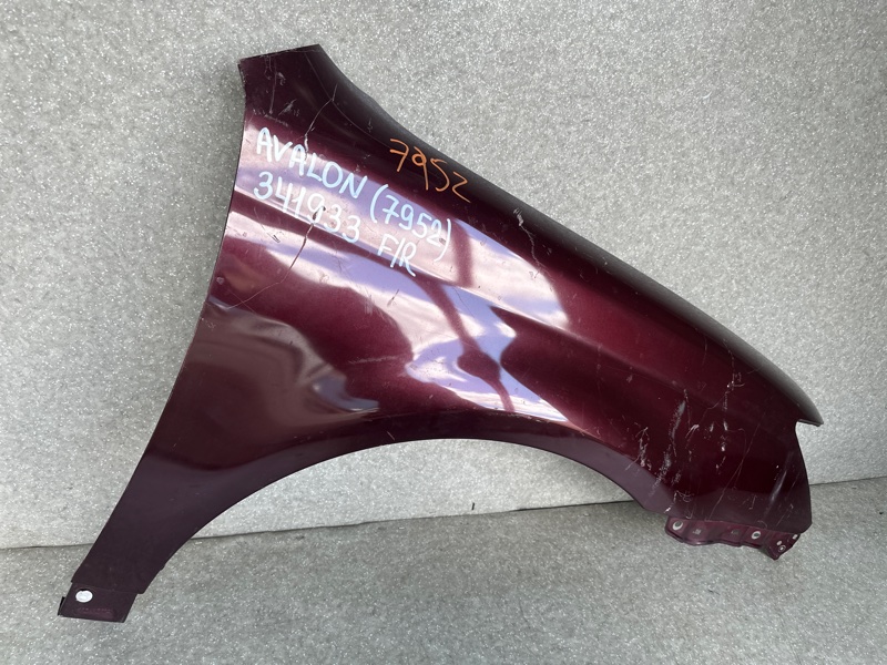 Крыло переднее правое TOYOTA AVALON 05-12 3.5 2GR-FE Крыло переднее правое TOYOTA AVALON 05-12 3.5 2GR-FE