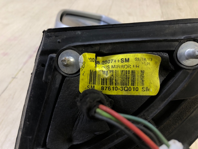 Зеркало левое SONATA YF 10-14