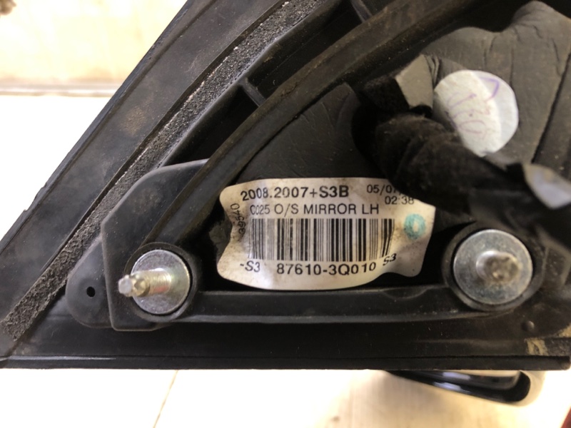 Зеркало левое SONATA YF 10-14