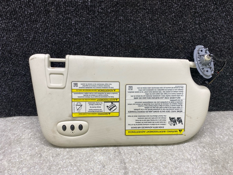 Козырек солнцезащитный левый ESCAPE 12-19 2014 T20HDTX