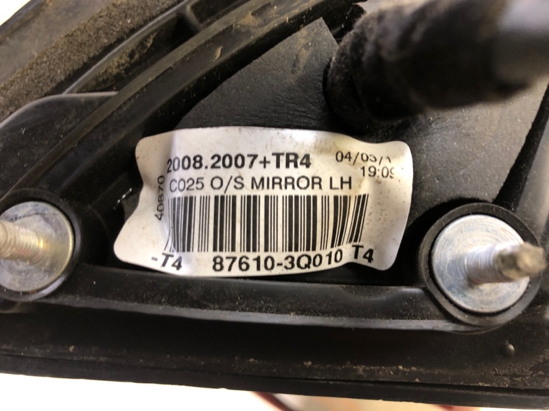 Зеркало левое SONATA YF 10-14 2012 2.4 G4KJ