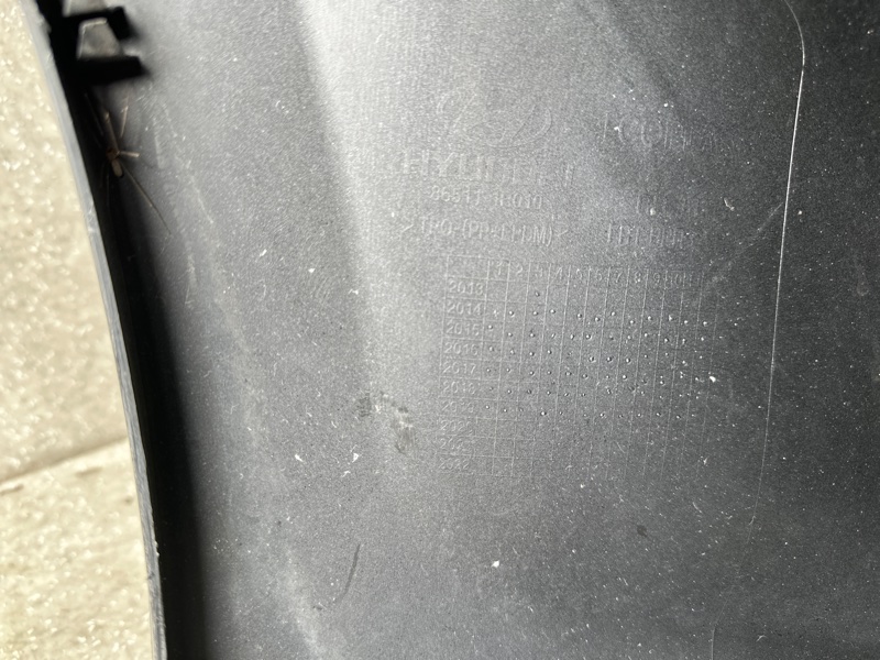 Бампер передний ACCENT RB 10- 2014 ХЭТЧБЭК 1.6 G4FD