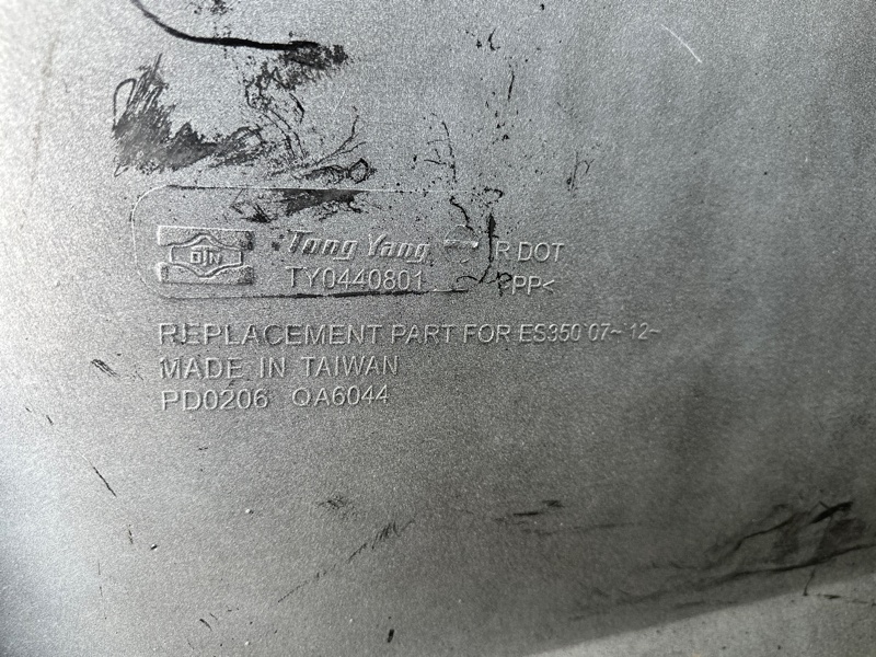 Бампер задний ES350 06-12 2007 3.5 2GR-FE