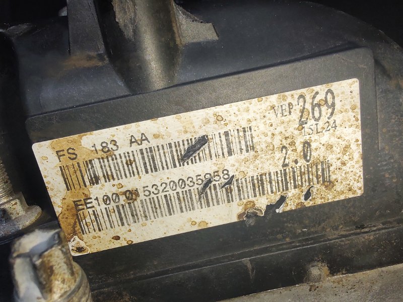 Двигатель бензин FOCUS 10-18 2016 C20HDTX 2.0L EcoBoost