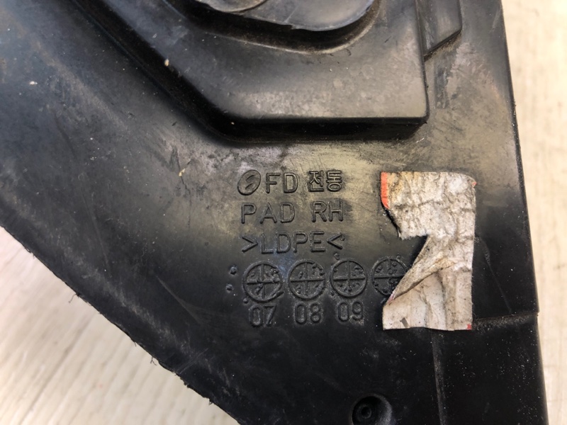 Зеркало правое I30 FD 07-12