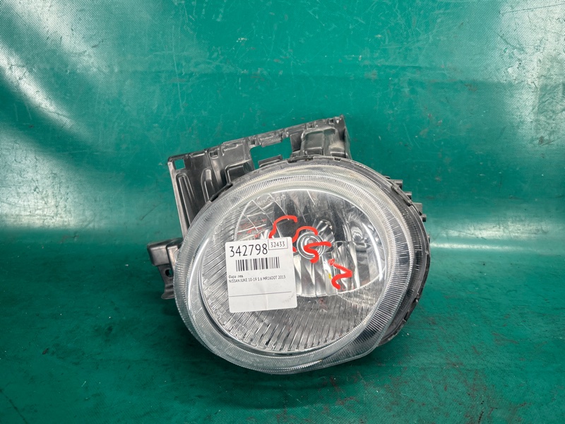 Запчасть фара левая NISSAN JUKE 10-19 2013 1.6 MR16DDT 260601KM0A Б/У Фара левая NISSAN JUKE 10-19 2013 1.6 MR16DDT 260601KM0A Б/У