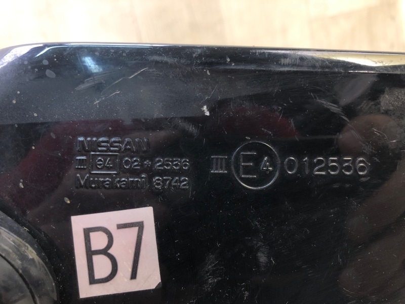 Зеркало правое G25/G35/G37/Q40 06-14