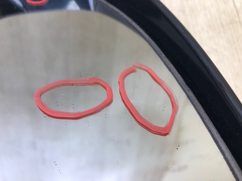 Зеркало левое G25/G35/G37/Q40 06-14