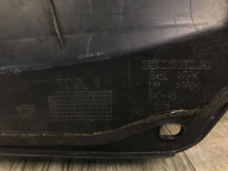 Пластик под лобовое стекло / Жабо ACCORD COUPE 07-12 2009 COUPE 2.4