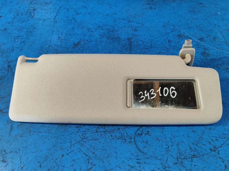 Козырек солнцезащитный правый VOLKSWAGEN TIGUAN 08-17 2017 2.0 CCTA 5N0857552K4T6 Б/У