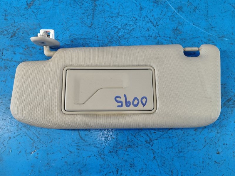 Козырек солнцезащитный левый SUZUKI KIZASHI 09-14 2010 J24B 8480257L00V6N Б/У