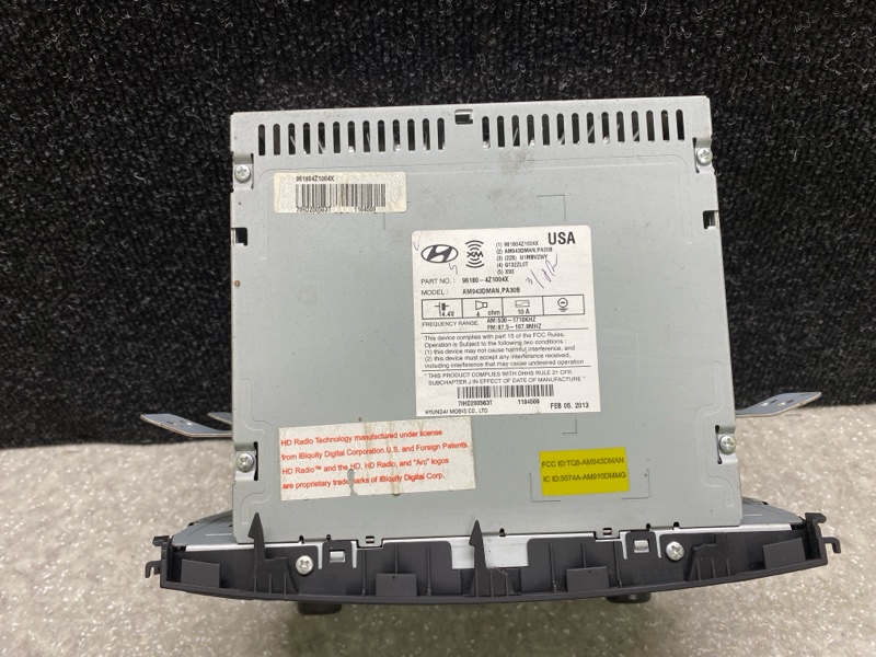 Магнитола SANTA FE (DM) 12-18 2013 2.0 G4KH