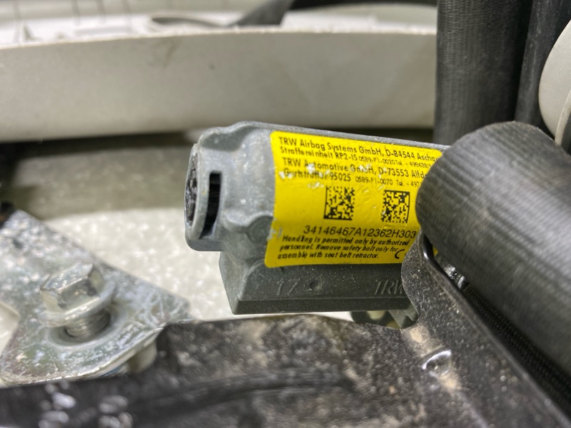 Ремень безопасности передний правый SANTA FE (DM) 12-18 2013 2.0 G4KH