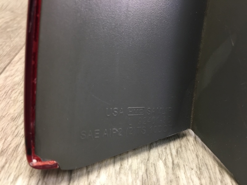 Фонарь наружный левый SONATA YF 10-14