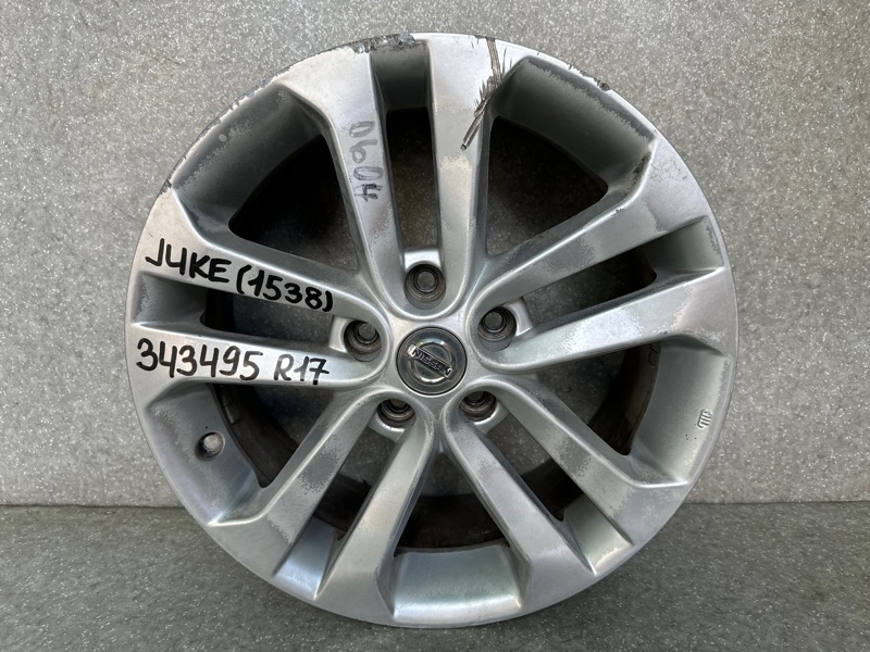 Диск R17 NISSAN JUKE 10-19 2011 1.6 MR16DDT D0C00-1KA2A Б/У