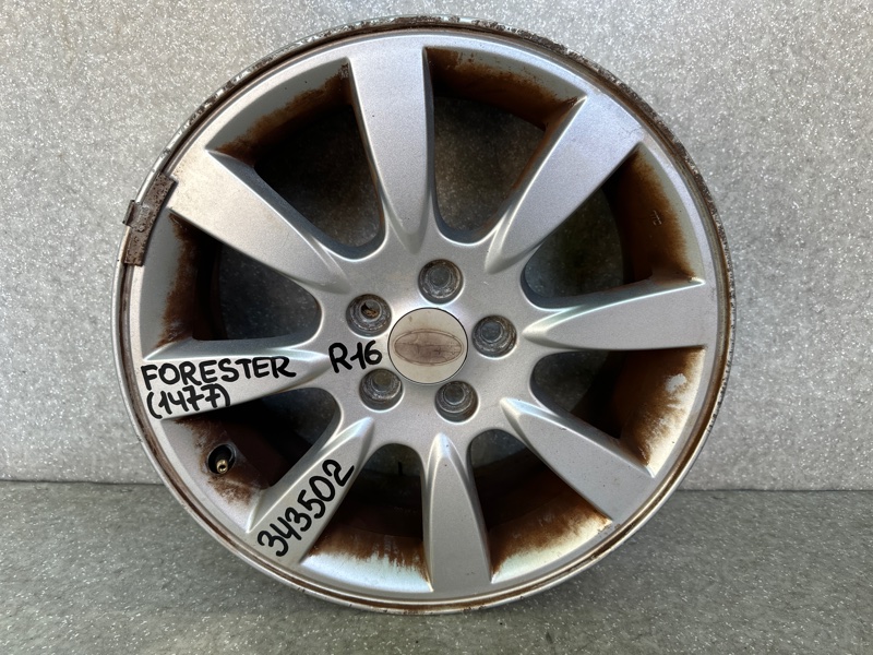 Диск R16 SUBARU FORESTER SG 02-07 2005 2.5 EJ253 28111SA090 Б/У