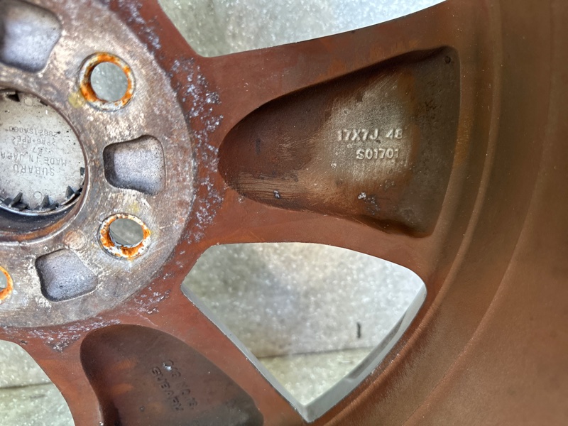 Диск R17 FORESTER 12-19 2015 2.5 FB25B