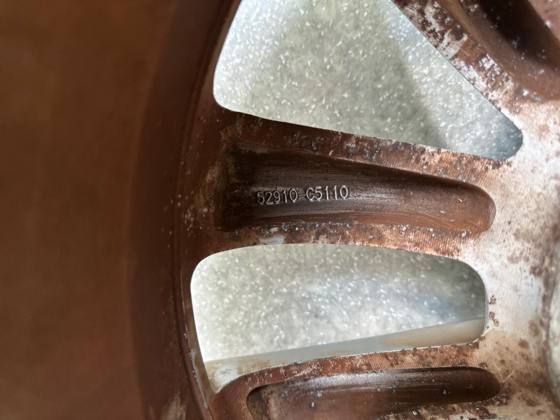 Диск R17 SORENTO UM 14- 2015 2.4 G4KJ